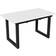 Metro Lane Extendable White 140-180 x 80 x 75 cm Dining Table 80x180cm