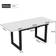 Metro Lane Extendable White 140-180 x 80 x 75 cm Dining Table 80x180cm