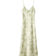 Bershka Satin Midi Dress - Multicolored