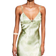 Bershka Satin Midi Dress - Multicolored