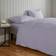 Dunelm Soft & Cosy Luxury Cotton Fitted Lilac Bed Sheet Purple (190x90cm)