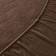 Dunelm Soft & Cosy Luxury Cotton Fitted Pinecone Bed Sheet Brown (200x152cm)