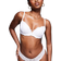 Ann Summers Sexy Lace Padded Plunge Bra - White