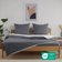 Blumtal Premium Extra Soft Summer Duvet Cover Grey (200x135cm)