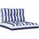 vidaXL Cojines Para Sofá Palets 2 Piezas 80 x 80 x 12 cm - Multicolor Cojín de silla Blanco, Azul (80x80cm)