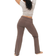 H&M Flared Jersey Trousers - Dark Greige