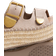 River Island Buckle Platform Wedges - Beige