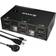 Dual Monitor KVM Switch HDMI 2 Port 4K@30Hz, MLEEDA KVM Switch 2 Monitors for 2 Computers Share 2 Monitors and 4 USB 2.0 Hub, Desktop Controller and USB HDMI Cable Included
