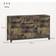 Homcom Industrial Storage Cabinet Rustic Brown Sideboard 120x70cm