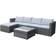 EVRE Grey Rattan Garden Furniture Miami Sofa Coffee Table Outdoor Lounge Set
