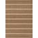Yard Tala Stripe Jute Effect Rug Natural 140x200cm
