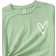 Shein Tween Girls' Casual Simple Heart Pattern Short Sleeve Top And Shorts 2pcs/Set, Suitable For Summer