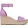 Franco Sarto Clemens Espadrille Wedge - Violet Purple Leather