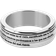 Seizmont Enthumema Spanish Lord's Prayer Anti Stress Ring - Silver