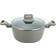 Sq Professional Zoya Non-Stick Aluminum Grey Cookware Set with lid 8 Parts