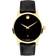 Movado Men's Museum Classic Swiss Automatic Black Leather Watch 40mm