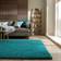 Dunelm Cloud Washable Shaggy Rug - Cloud Teal Turquoise 160x220cm