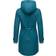 Peak Time Women's Stylish Tailored Raincoat - Petrol