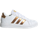 adidas Grand Court Sustainable Lace Schuh - Cloud White/Matte Gold