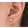 Shein 1Pair Moissanite Stud Earrings Luxury Jewelry Gifts For Women S925 Sterling Silver Fine Ladies Jewelery Gift Rhinestone Wedding Bridal Jewelry Diamond Earrings
