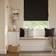 Dunelm Luna Black Blackout Roman Blind 122x200cm