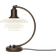 Louis Poulsen PH 2/2 Luna Tischleuchte Aged Brass/Opal Glass Tischlampe