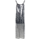 River Island Strappy Sequin Midi Slip Dress - Silver