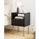 HEYZOEY Boho Black Bedside Table 30x40cm