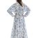 H&M Maxikleid Mit Stufenrock - Weiß