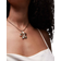 Topshop Natalie Necklace with Flower Pendant - Gold/Brown