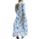 H&M Long Puff-Sleeved Dress - White