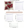 Shein 2pcs Red Floral Velvet Throw Pillow Cover, 17.7x17.7inch, Decorative Cushion Case For Living Room, Bedroom, Sofa, Bed, Gift For Spring Party, Does Not Include Pillow Insert Örngott Röd, Beige (50x30cm)