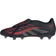 adidas Predator Pro Fold-Over Tongue FG - Core Black/Grey Four/Lucid Red