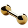 Safira Ball Piercing S - Gold