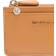 Lululemon Leather Alternative Card Case - Chestnut Brown/Gold