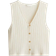 H&M Vest Made of Structured Jersey - Cream