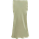 New Look Petite Satin Bias Midi Skirt - Light Green