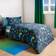 OHS Gaming Set Reversible Quilt Pillowcase Bedding - Double Duvet Cover Blue, Green (200x200cm)