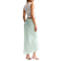 New Look Bias Cut Satin Midi Skirt - Light Blue