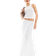 Bershka Cheesecloth Tiered Maxi Skirt - White