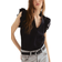 H&M Frill Trimmed Blouse - Black