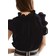 H&M Frill Trimmed Blouse - Black