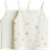 H&M Bomullslinne 2-pack - Vit/Blommig
