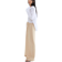 H&M Wide Pull On Trousers - Beige
