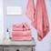 Superior Aria Turkish 9-Piece Bath Towel Pink (132.1x71.1cm)