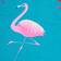 OHS Flamingo Print Beach Bath Towel Pink, Blue (152x71cm)