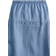 H&M Straight Linen-Blend Trousers - Dusty Blue