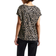 Street One Leopard Pattern Blouse - Black