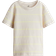 H&M Cotton T-shirt - Light Beige/Striped (0611503100)