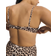 H&M Bikini Top - Light Beige/Leopard Print